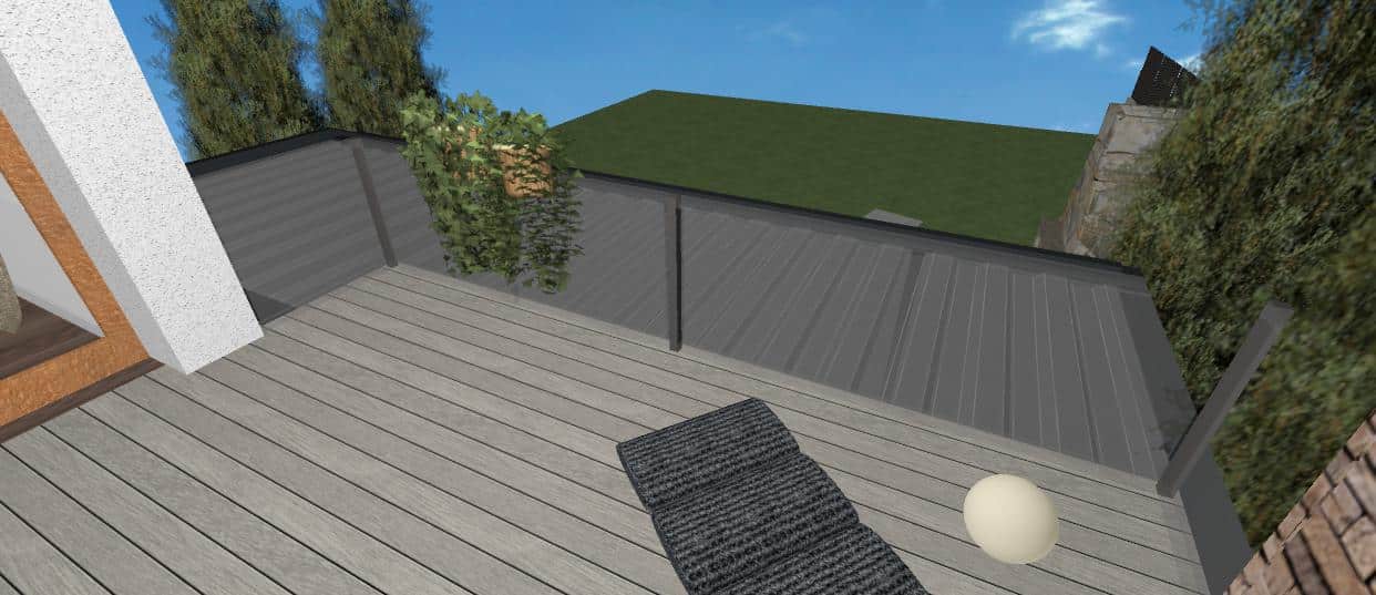 navrh rozsirenej terasy s terasovymi doskami
