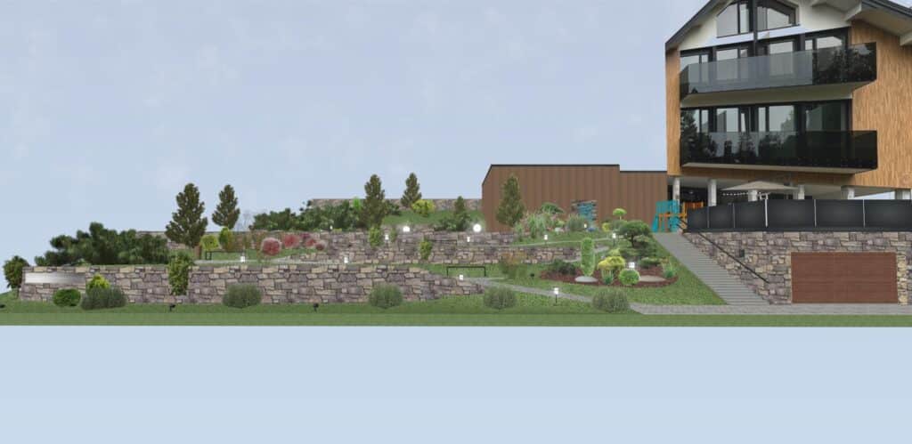 vizualizacia arealu hoteloveho parku