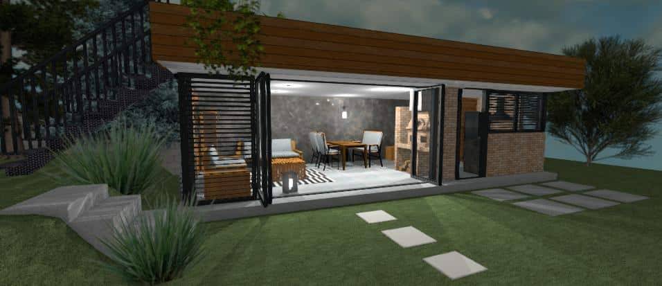 bocny pohlad do altanku